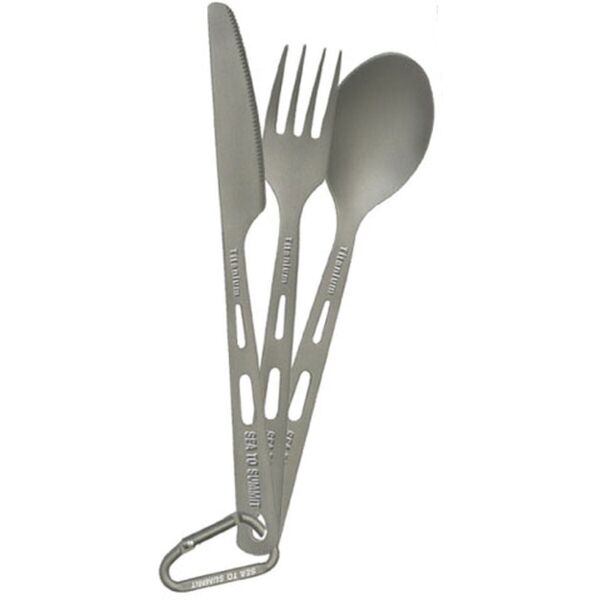 

Ложка-вилка-нож Sea To Summit Cutlery Set Titanium 3 pcs (1033-STS ACUTTSET3)