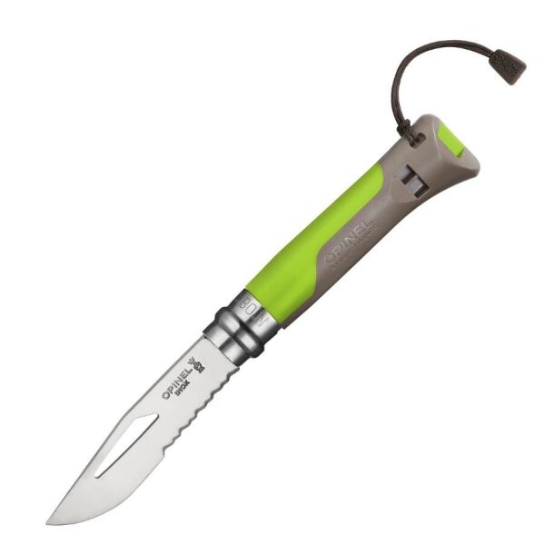 

Нож Opinel 8 VRI Outdoor Earth Зеленый (1013-204.65.85)