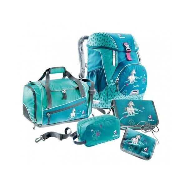 

Набор школьный Deuter OneTwoSet Hopper Petrol Horse (1052-3880117 3037 (SET))