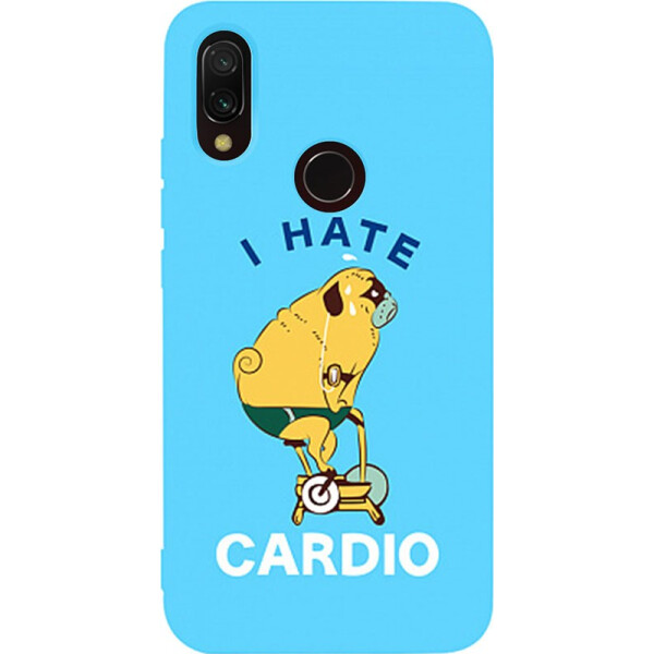 

Чехол-накладка TOTO Matt TPU 2mm Print Case Xiaomi Redmi 7 #5 Hate Cardio Sky Blue (bz_F_95302)