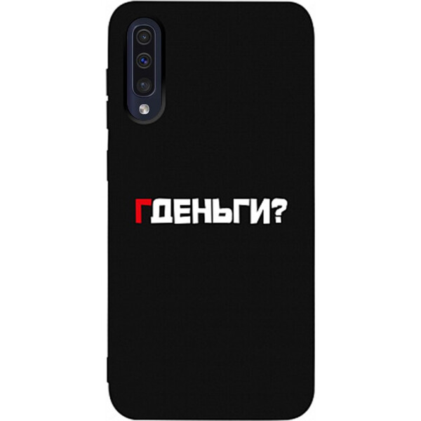 

Чехол-накладка TOTO Matt TPU 2mm Print Case Samsung Galaxy A30s/A50/A50s #61 Gdedengi Black (bz_F_95021)