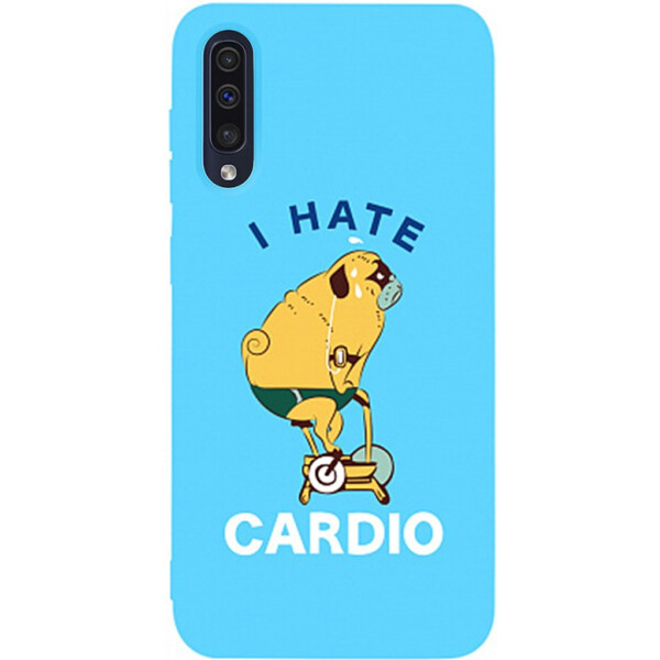 

Чехол-накладка TOTO Matt TPU 2mm Print Case Samsung Galaxy A30s/A50/A50s #5 Hate Cardio Sky Blue (bz_F_95062)