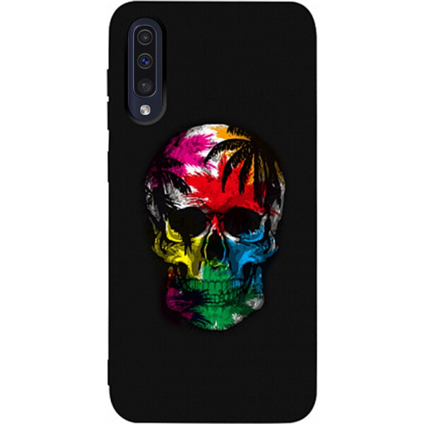 

Чехол-накладка TOTO Matt TPU 2mm Print Case Samsung Galaxy A30s/A50/A50s #29 Skull Black (bz_F_95019)