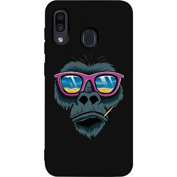 

Чехол-накладка TOTO Matt TPU 2mm Print Case Samsung Galaxy A20/A30 #67 Monkey Glass Black (bz_F_94943)