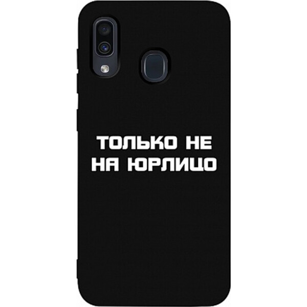 

Чехол-накладка TOTO Matt TPU 2mm Print Case Samsung Galaxy A20/A30 #65 Yurlico Black (bz_F_94942)