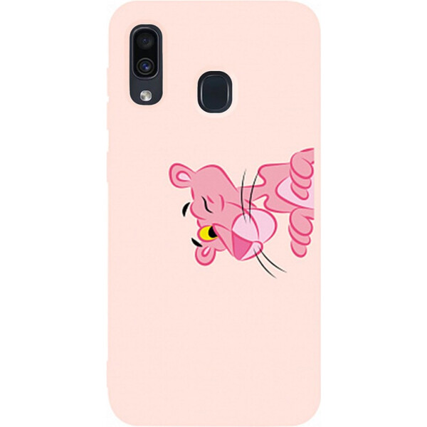 

Чехол-накладка TOTO Matt TPU 2mm Print Case Samsung Galaxy A20/A30 #54 Pink Pantera Sand pink (bz_F_94976)