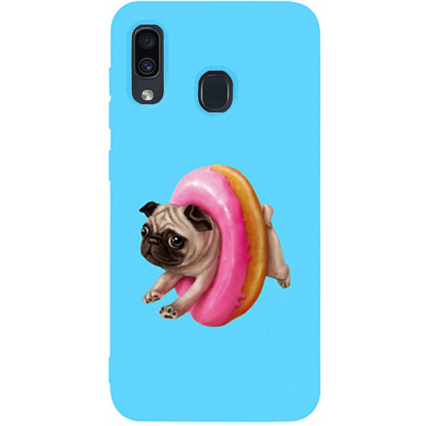 

Чехол-накладка TOTO Matt TPU 2mm Print Case Samsung Galaxy A20/A30 #34 Dog Donat Sky Blue (bz_F_94985)