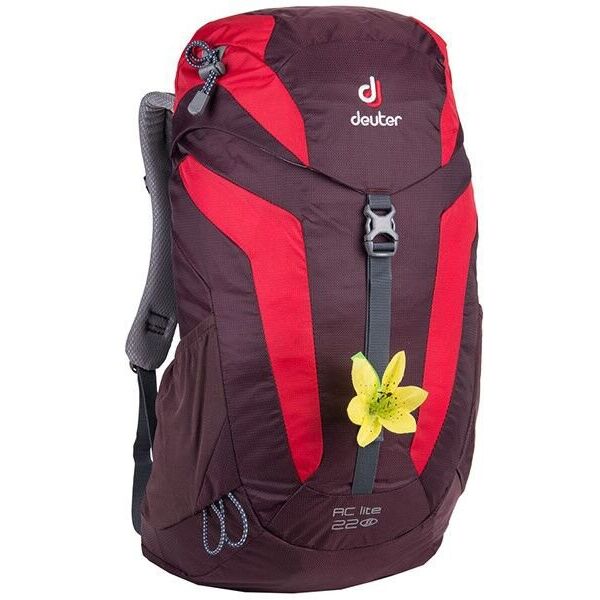 

Рюкзак Deuter AC Lite 22 SL Aubergine-Fire (1052-3420216 5522)