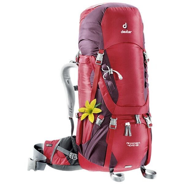 

Рюкзак Deuter Aircontact 40 + 10 SL Cranberry-Aubergine (1052-3320016 5005)