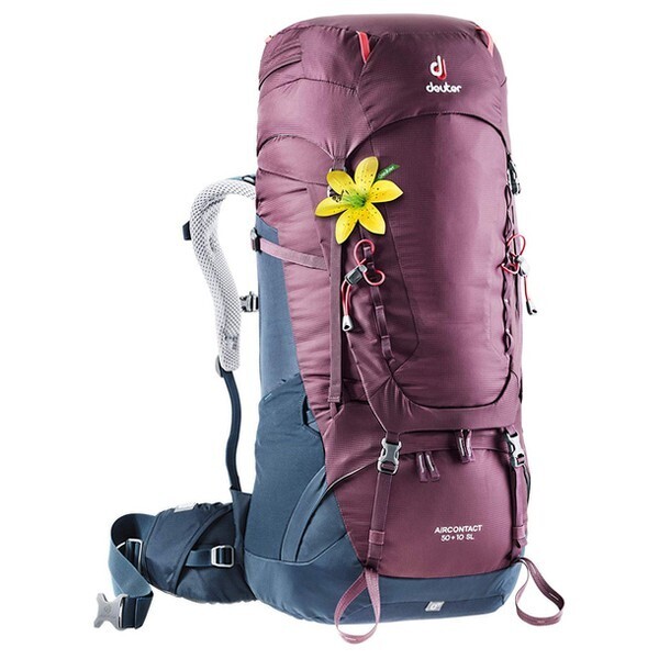 

Рюкзак Deuter Aircontact 50 + 10 SL Blackberry-Navy (1052-3320219 5326)
