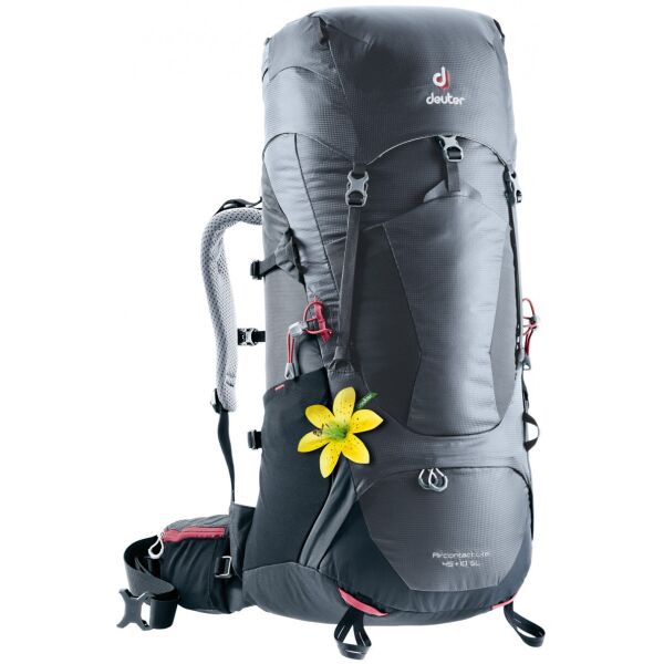 

Рюкзак Deuter Aircontact Lite 45 + 10 SL Black-Graphite (1052-3340218 4701)