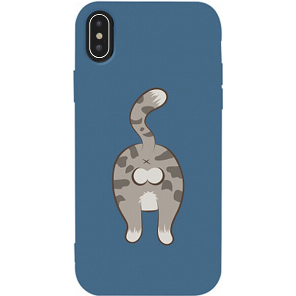 

Чехол-накладка TOTO Matt TPU 2mm Print Case Apple iPhone Xs Max #62 Catzad Navy Blue (bz_F_94889)