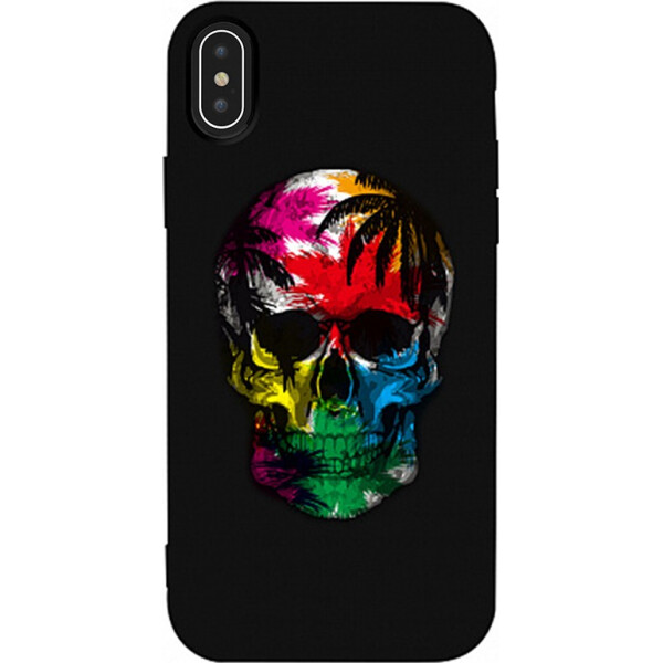 

Чехол-накладка TOTO Matt TPU 2mm Print Case Apple iPhone Xs Max #29 Skull Black (bz_F_94859)
