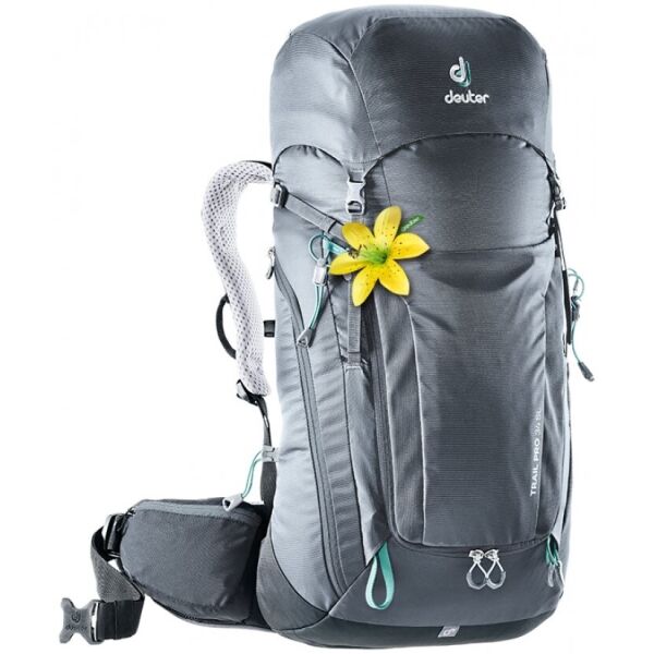 

Рюкзак Deuter Trail Pro 34 SL Granite-Black (1052-3441219 4701)