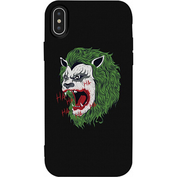 

Чехол-накладка TOTO Matt TPU 2mm Print Case Apple iPhone Xs Max #12 Green Lion Black (bz_F_94855)
