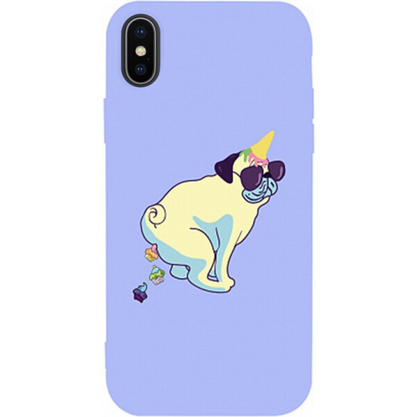 

Чехол-накладка TOTO Matt TPU 2mm Print Case Apple iPhone X/Xs #77 Kakedog Light Purple (bz_F_94799)