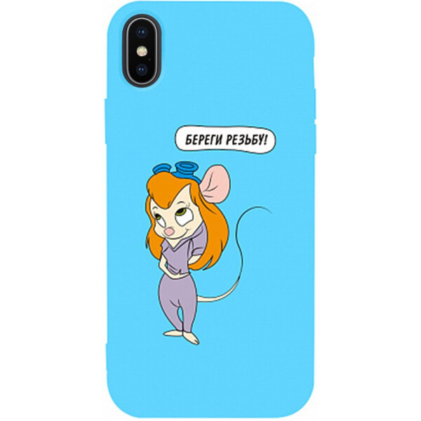 

Чехол-накладка TOTO Matt TPU 2mm Print Case Apple iPhone X/Xs #72 Rezba Sky Blue (bz_F_94830)