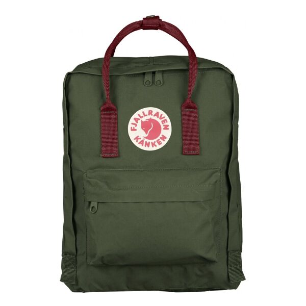 

Рюкзак Fjallraven Kanken Forest Green / Ox Red (1004-23510.660-326)