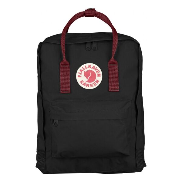 

Рюкзак Fjallraven Kanken Black / Ox Red (1004-23510.550-326)