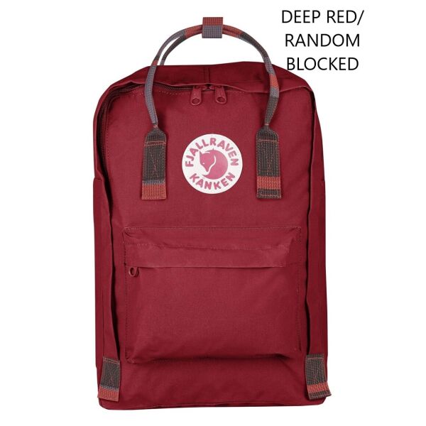 

Рюкзак Fjallraven Kanken Laptop 15 Deep Red / Random Blocked (1004-27172.325-915)