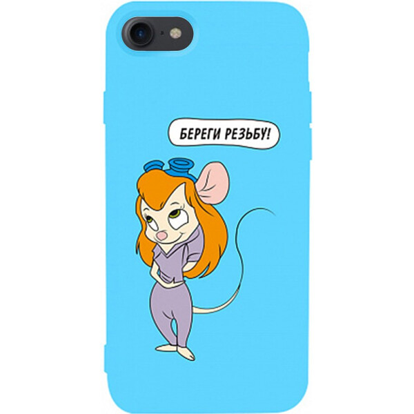 

Чехол-накладка TOTO Matt TPU 2mm Print Case Apple iPhone 7/8 #72 Rezba Sky Blue (bz_F_94590)