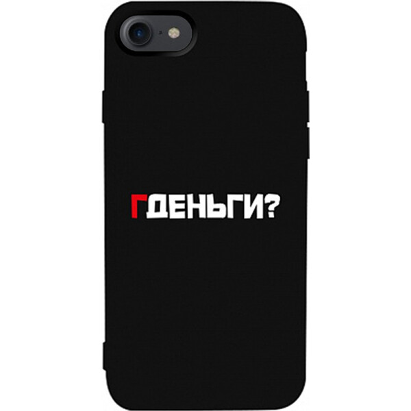 

Чехол-накладка TOTO Matt TPU 2mm Print Case Apple iPhone 7/8 #61 Gdedengi Black (bz_F_94541)