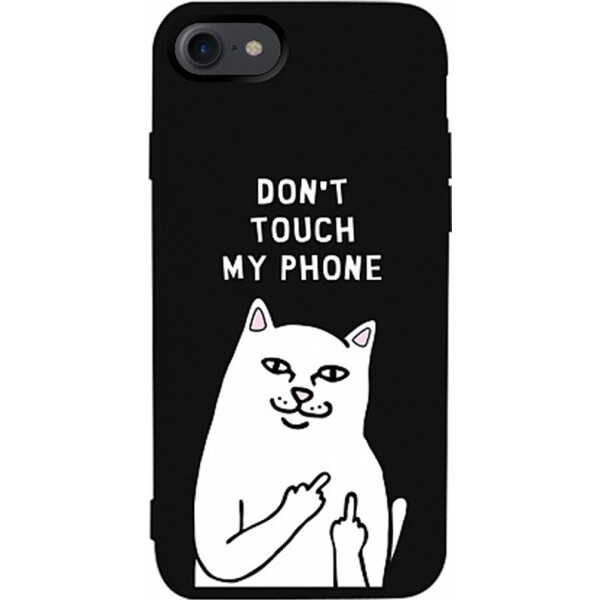 

Чехол-накладка TOTO Matt TPU 2mm Print Case Apple iPhone 7/8 #58 Cat Dontouch Black (bz_F_94540)