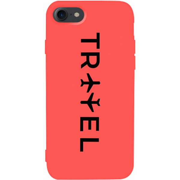 

Чехол-накладка TOTO Matt TPU 2mm Print Case Apple iPhone 7/8 #45 Travel Orange (bz_F_94571)