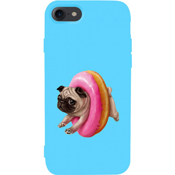 

Чехол-накладка TOTO Matt TPU 2mm Print Case Apple iPhone 7/8 #34 Dog Donat Sky Blue (bz_F_94585)