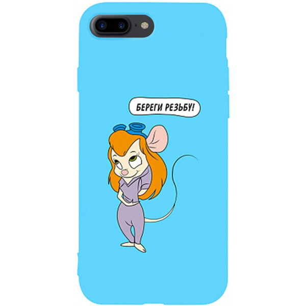 

Чехол-накладка TOTO Matt TPU 2mm Print Case Apple iPhone 7 Plus/8 Plus #72 Rezba Sky Blue (bz_F_94750)