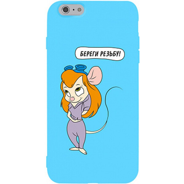 

Чехол-накладка TOTO Matt TPU 2mm Print Case Apple iPhone 6/6s #72 Rezba Sky Blue (bz_F_94670)