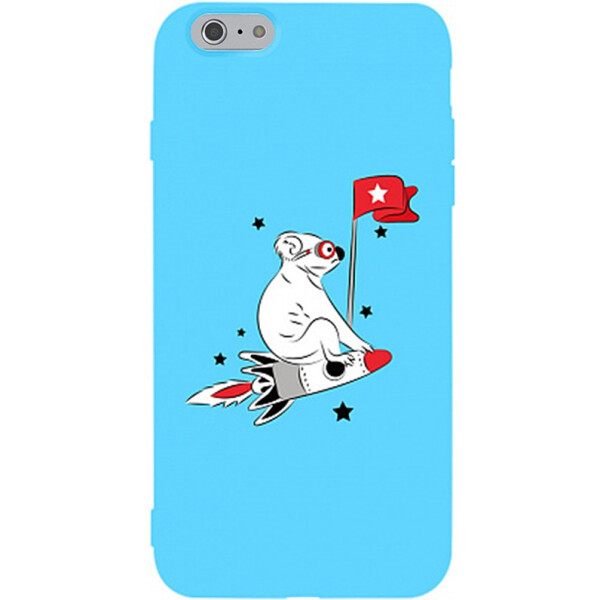 

Чехол-накладка TOTO Matt TPU 2mm Print Case Apple iPhone 6/6s #46 Koala Sky Blue (bz_F_94667)