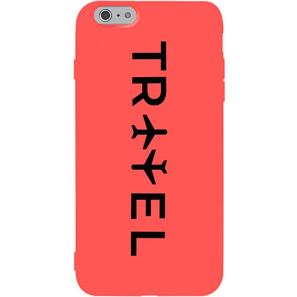 

Чехол-накладка TOTO Matt TPU 2mm Print Case Apple iPhone 6/6s #45 Travel Orange (bz_F_94651)