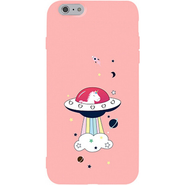 

Чехол-накладка TOTO Matt TPU 2mm Print Case Apple iPhone 6/6s #17 Ufo Pink (bz_F_94653)