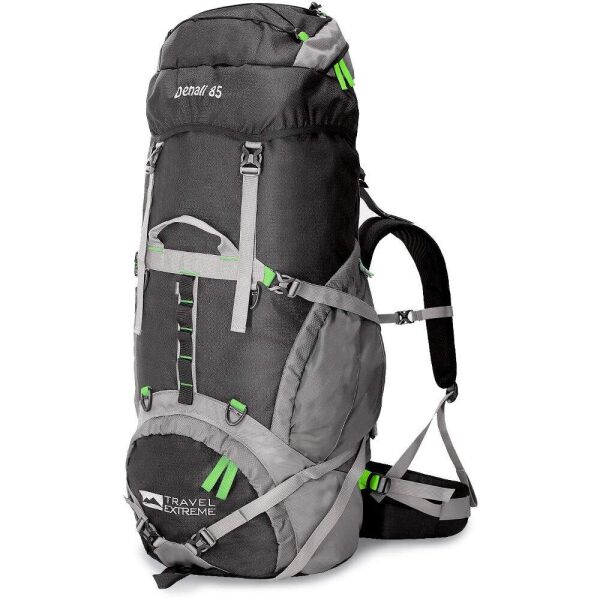 

Рюкзак Travel Extreme Denaly 70 Black / Green (1060-тe-Р009BG)