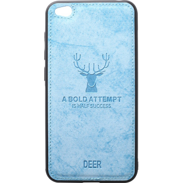 

Чехол-накладка TOTO Deer Shell With Leather Effect Case Xiaomi Redmi Go Blue (bz_F_93742)