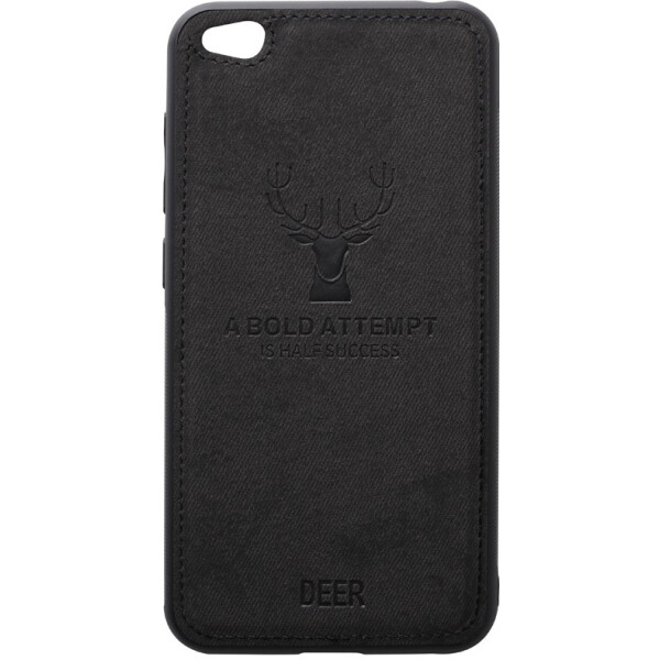 

Чехол-накладка TOTO Deer Shell With Leather Effect Case Xiaomi Redmi Go Black (bz_F_93741)