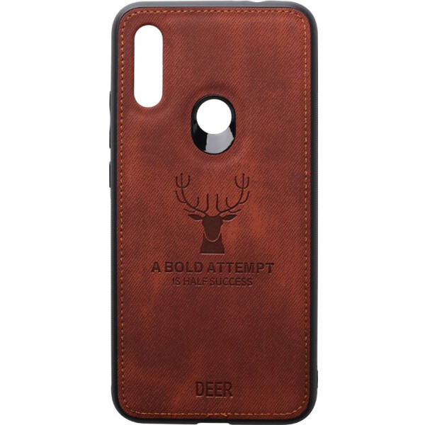 

Чехол-накладка TOTO Deer Shell With Leather Effect Case Xiaomi Redmi 7 Brown (bz_F_93738)