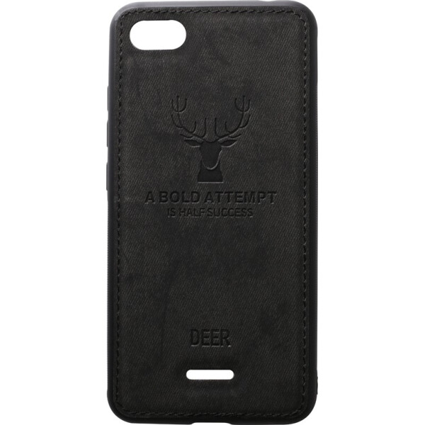 

Чехол-накладка TOTO Deer Shell With Leather Effect Case Xiaomi Redmi 6A Black (bz_F_93731)