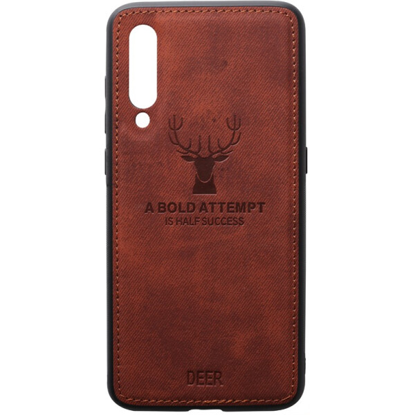 

Чехол-накладка TOTO Deer Shell With Leather Effect Case Xiaomi Mi 9 Brown (bz_F_93728)