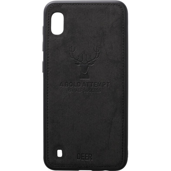 

Чехол-накладка TOTO Deer Shell With Leather Effect Case Samsung Galaxy A10 Black (bz_F_93669)
