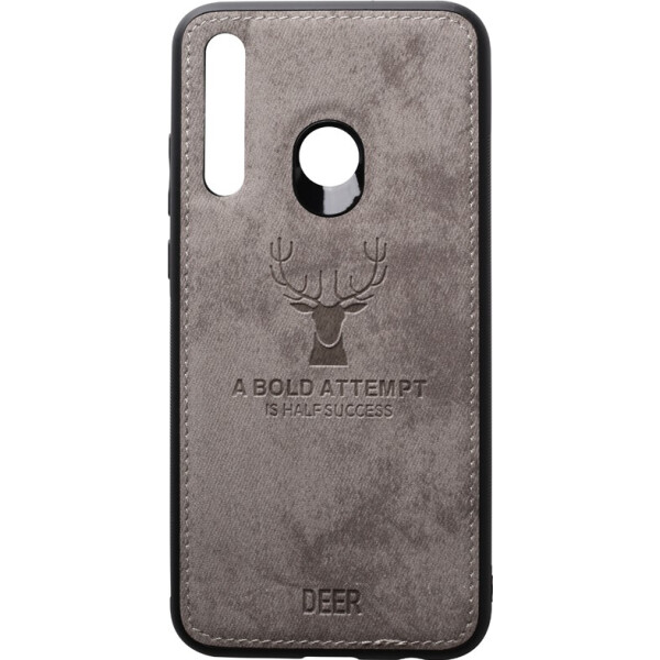 

Чехол-накладка TOTO Deer Shell With Leather Effect Case Huawei P Smart+ 2019 Grey (bz_F_93662)