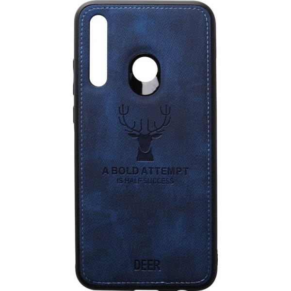 

Чехол-накладка TOTO Deer Shell With Leather Effect Case Huawei P Smart+ 2019 Dark Blue (bz_F_93661)
