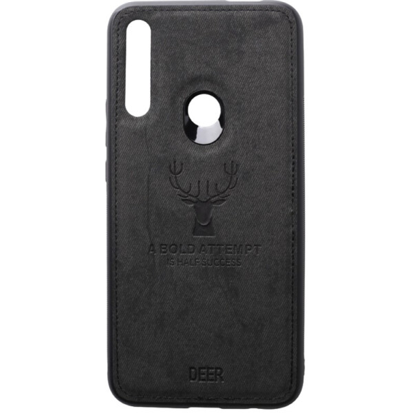 

Чехол-накладка TOTO Deer Shell With Leather Effect Case Huawei P Smart Z Black (bz_F_93663)