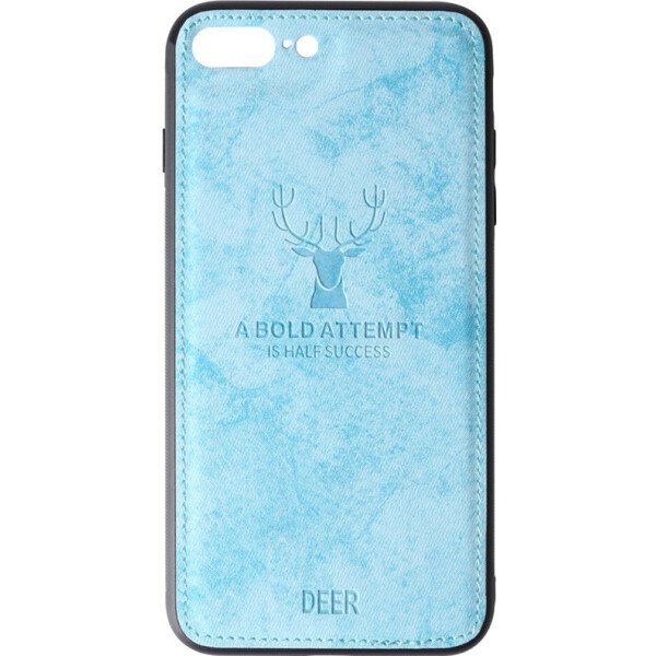

Чехол-накладка TOTO Deer Shell With Leather Effect Case Apple iPhone 7 Plus/8 Plus Blue (bz_F_93511)