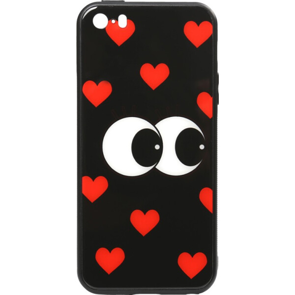 

Чехол-накладка TOTO Cartoon Print Glass Case Apple iPhone 5/5s/SE Just Eatit (bz_F_93061)