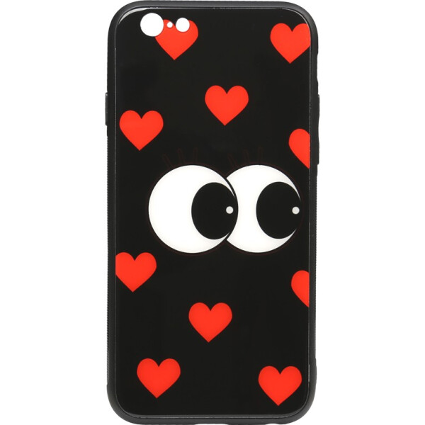 

Чехол-накладка TOTO Cartoon Print Glass Case Apple iPhone 6/6s Just Eatit (bz_F_93064)