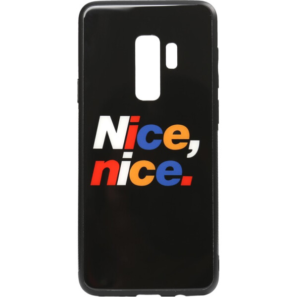 Чехол-накладка TOTO Cartoon Print Glass Case Samsung Galaxy S9+ Nice, nice. (bz_F_93089)