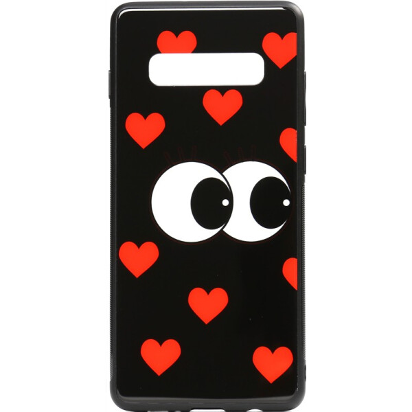 

Чехол-накладка TOTO Cartoon Print Glass Case Samsung Galaxy S10e Just Eatit (bz_F_93095)