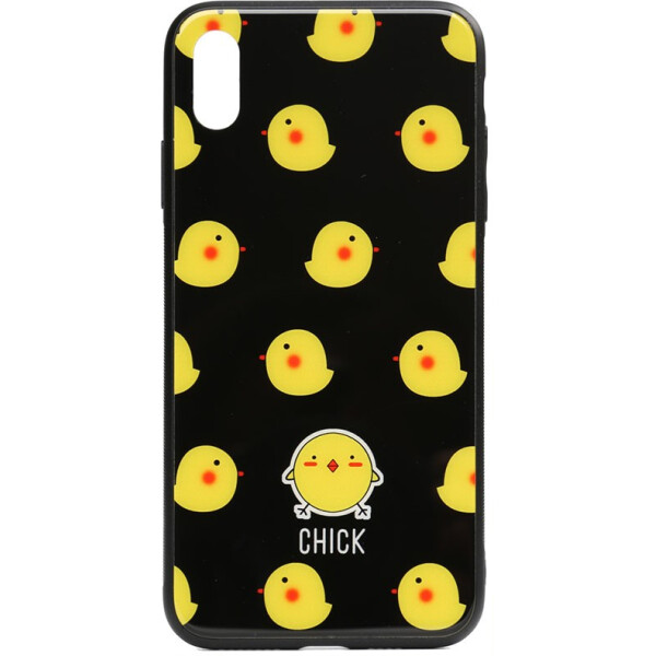 

Чехол-накладка TOTO Cartoon Print Glass Case Apple iPhone X/Xs Chick (bz_F_93098)
